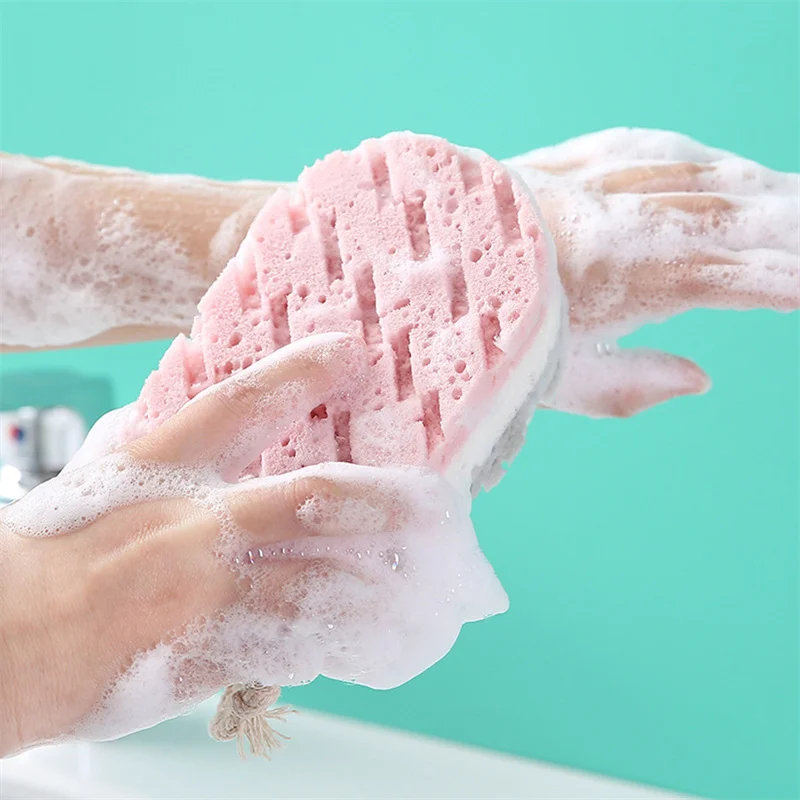 Bola de Baño Esponja Exfoliante – Masaje Corporal y Limpieza Profunda