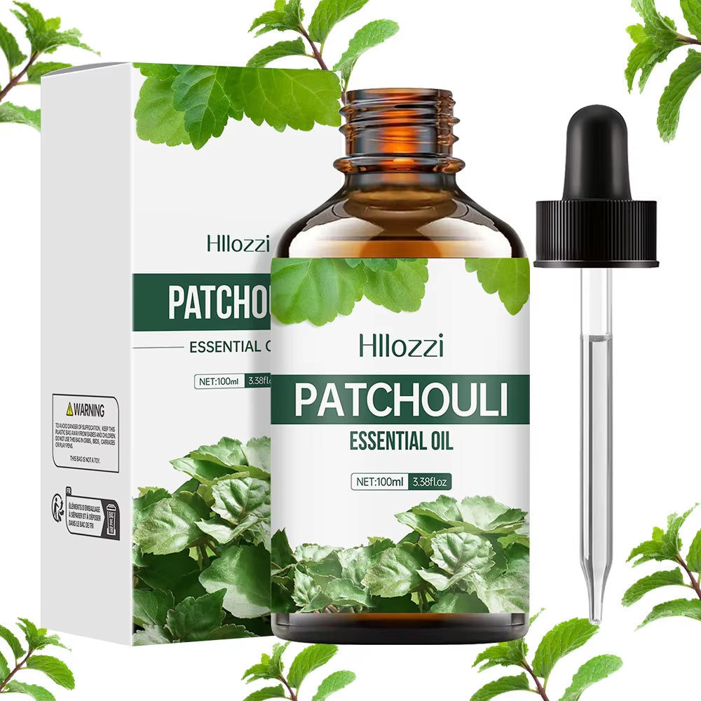 Aceite Esencial De Parchesouli Para Difusores, Aceite Esencial Hidratante, Nutritivo, Hidratante Y De Masaje