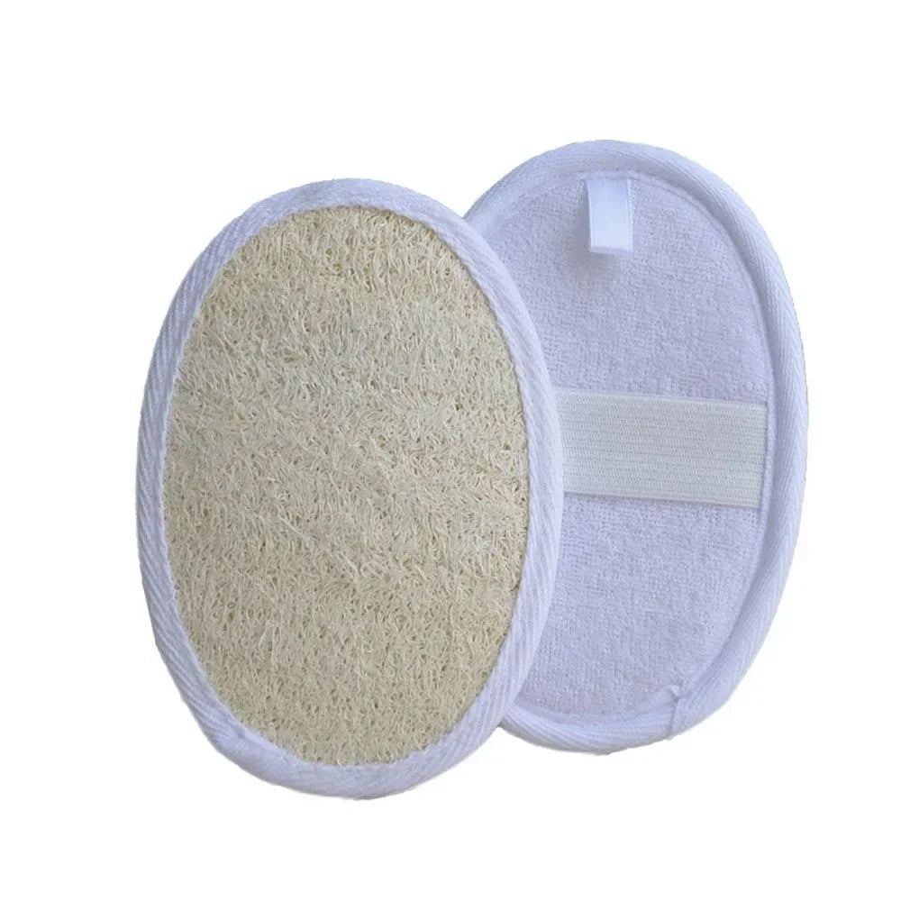 Exfoliante Corporal Suave, Esponja De Loofah Natural, Cepillo De Baño, Masajeador, Herramientas De Baño De Limpieza Profunda
