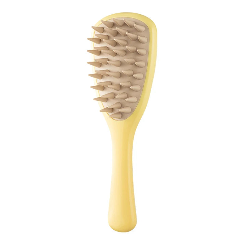 Cepillo De Champú De Mango Largo, Peine Para Masaje Del Cuero Cabelludo De Silicona, Cepillo Para Lavar El Cabello, Masajeador De Cabeza, Cepillo De Baño, Depurador Corporal, Accesorios Para El Cabello
